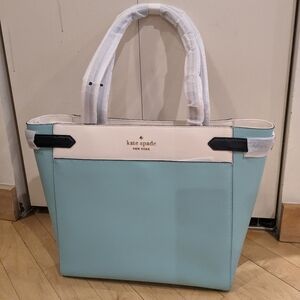 Kate Spade Staci colorblock laptop tote